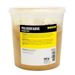 Borup Kemi A/S Oxydgul 6013 - 500 G
