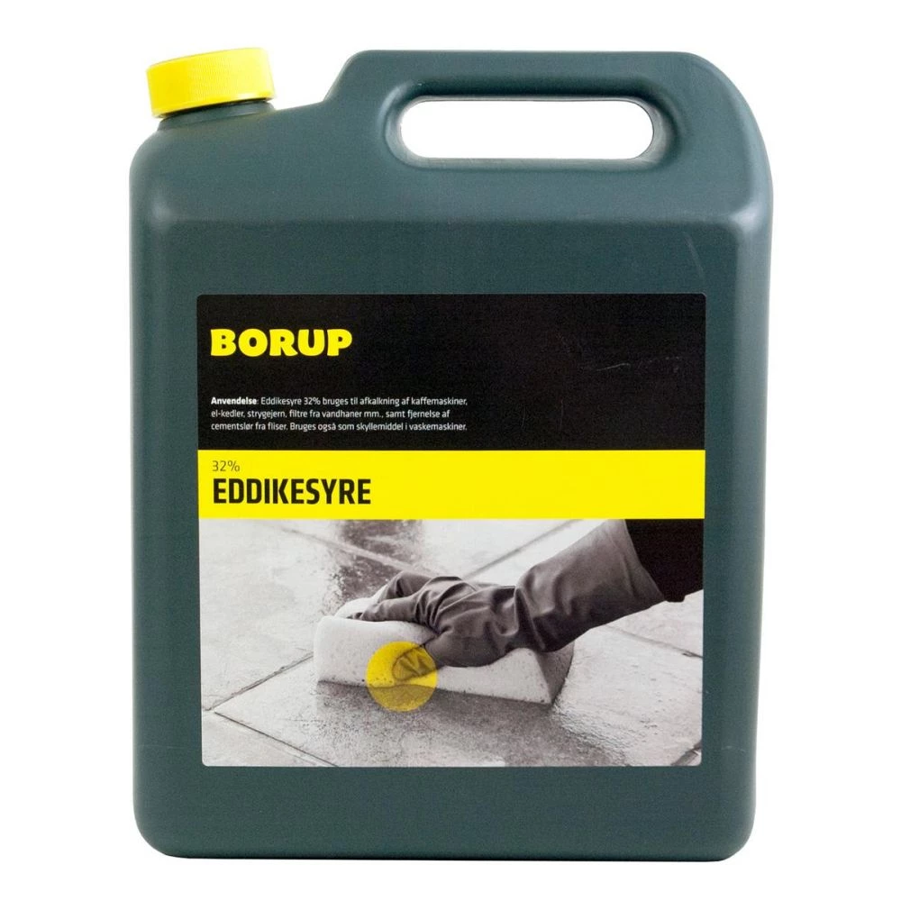 Borup Kemi A/S Borup Eddikesyre 32% 5lt 1 Borup Kemi A/S Borup Eddikesyre 32% 5lt