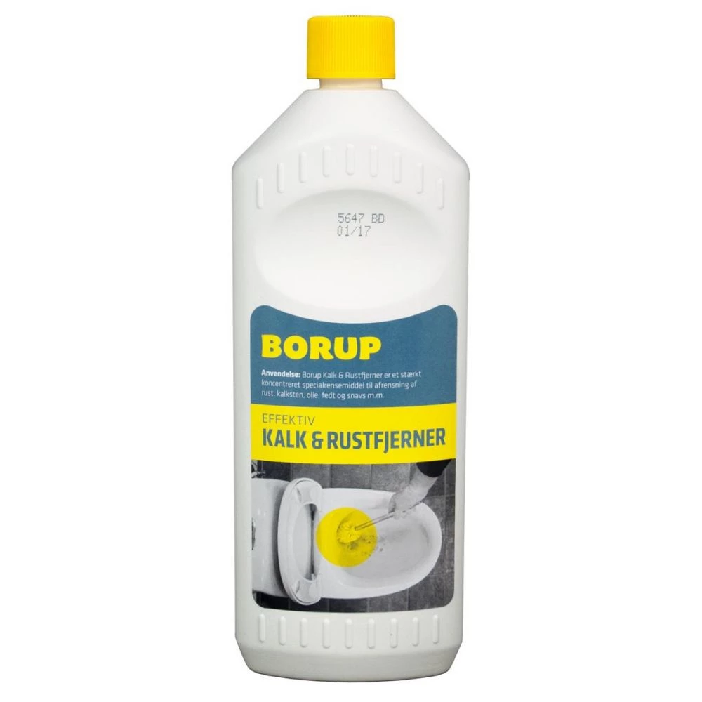Borup Kemi A/S Borup Kalk- & Rustfjerner - 1 Liter 1 Borup Kemi A/S Borup Kalk- & Rustfjerner - 1 Liter
