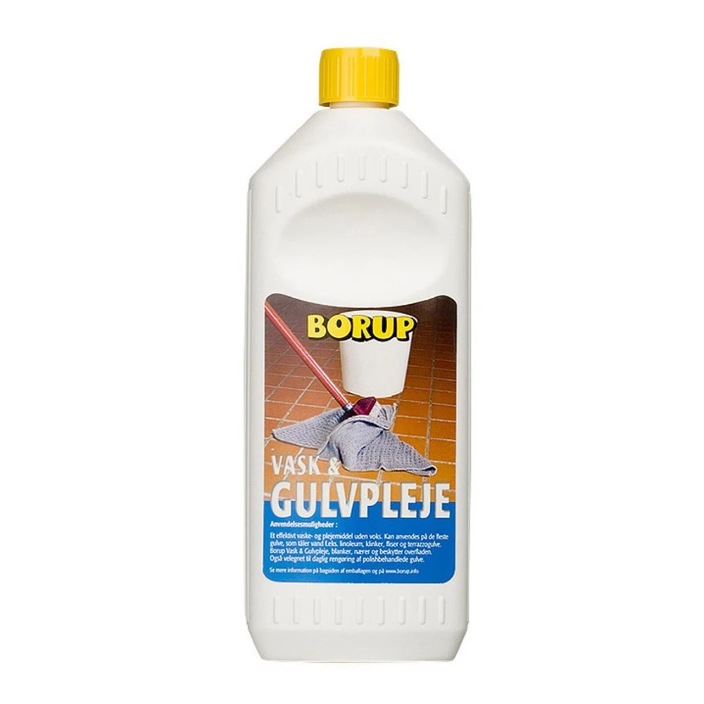 Borup Kemi A/S Borup Vask- & Gulvpleje - 1 Liter 1 Borup Kemi A/S Borup Vask- & Gulvpleje - 1 Liter