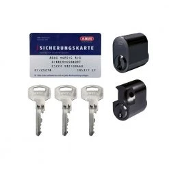 Abus Nx21 Sampak Mat Sort Med 1 Oval Og 1 Rokoko Cylinder - 5013302_8