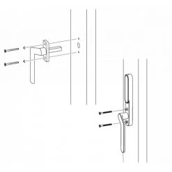 Secuyou Smart Lock - Højre Greb Elektronisk Dørlås - Til Indvendig Montering -homeshop Salgsbutik unnamed file 295