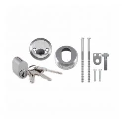 Jasa Kombisæt 1stk Cyl 6-stift Oval Matnikkel - 13390