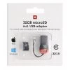Sikkerthjem Hukommelseskort 32gb Microsd Class 10 Inkl. Usb-adapter Til Pc/mac