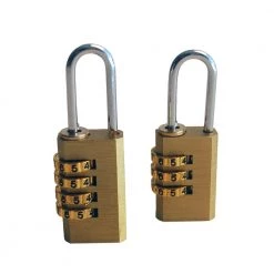 Mi Lock Mi-lock Kodelåse Messing 2 Stk.