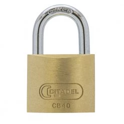 Abus Hængelås Citadel Cf40 C Messing - 31997