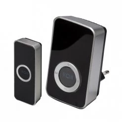 TREND - Dørklokke DESIGN - Sort - Plug In