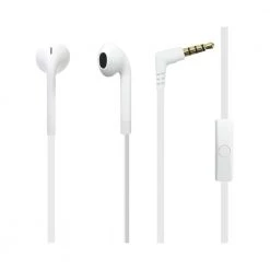 Aurora Puro Icon Stereo Earphone Med Microfon Hvid