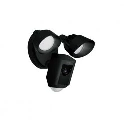 Ring Floodlight Overvågningskamera Sort